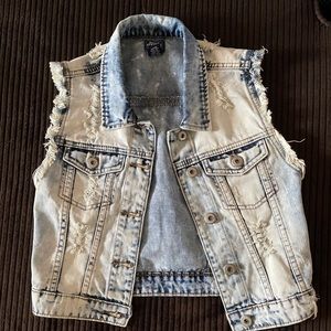 Denim vest